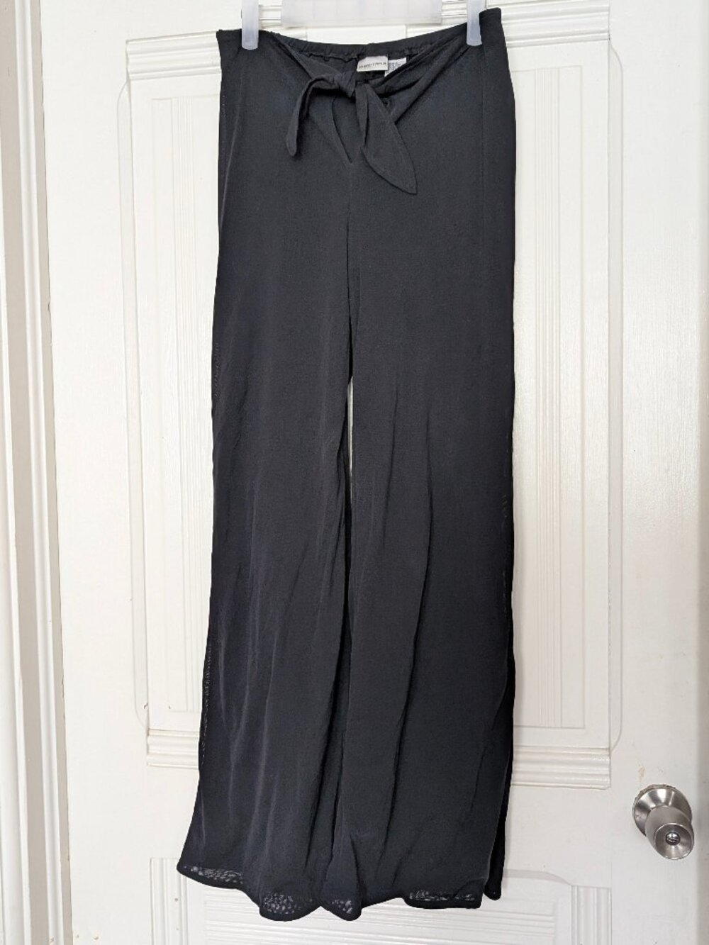Newport News Mesh Coverup Palazzo Pants Size S